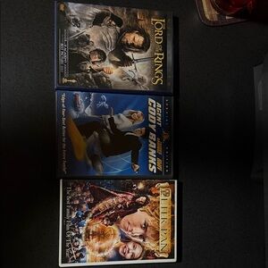 DVD Movie Collection: Lord of the Rings, Cody Banks, Peter Pan